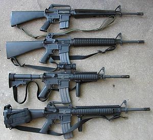 варианты винтовки M16a2m203